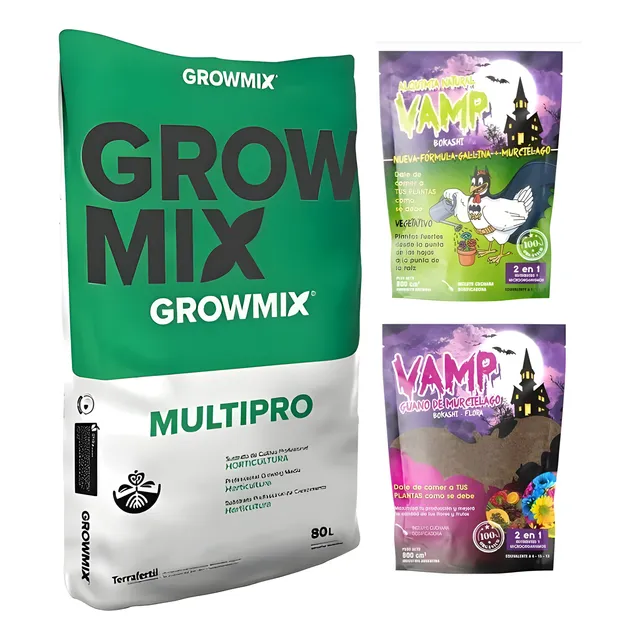 Growmix 80l+vamp Gallina Murcielago Vege+murcielago Flora