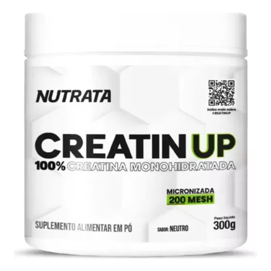 Creatin Up Nutrata 300g - Creatina 100% Pura Monohidratada