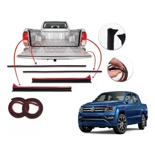 Burletes Sellado Caja Portón Amarok 2023 X4 Unidades Kenny