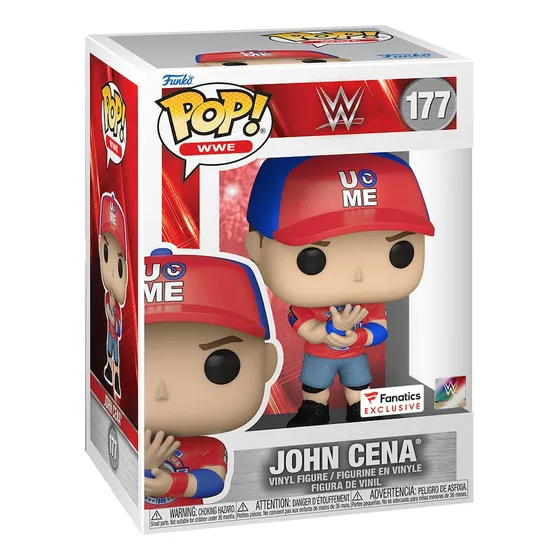Funko Pop Wwe John Cena U Cant See Me 177 Fanatics Exclusiv