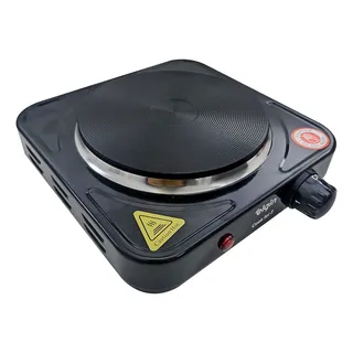 Fogão Elétrico 1 Bocas 1000w 220v Elgin Cor Preto Fogão Elétrico 1 Bocas 1000w 220v Elgin Cor Preto