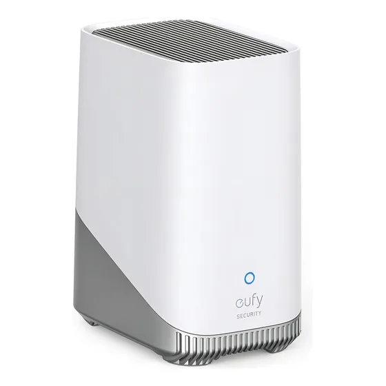 Eufy Security HomeBase 3 (Eufy HomeBase S380), cámara de vigilancia, sin costos adicionales, Memoria expandible up to 16TB, Compatible cifrado estándar Militar