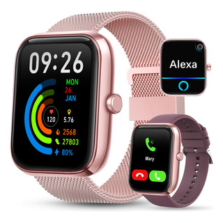 Smartwatch Reloj Inteligente Bluetooth Llamadas Para Alexa Smartwatch Reloj Inteligente Bluetooth Llamadas Para Alexa