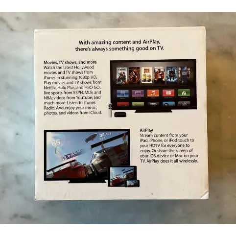 Apple Tv Transmisor Digital 3era Generación Hd 1080 8gb