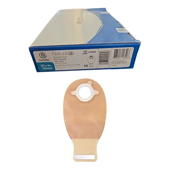 10 Bolsa Colostomia Transparen 70mm - Convatec. (416422) V/a