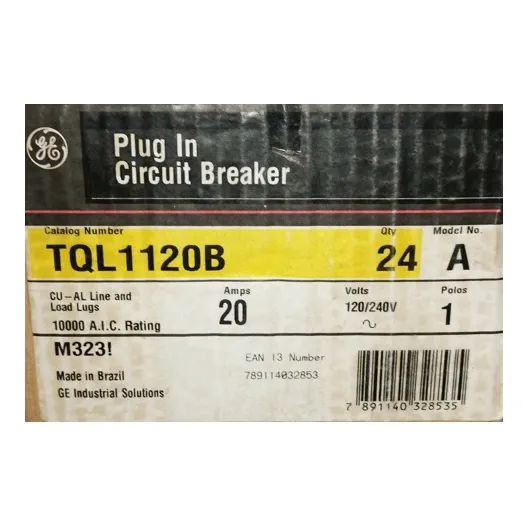 Breaker 1x20 Embutir Ge Thql1120b