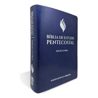 Bíblia Estudo Pentecostal | Edição Global | Azul Bíblia Estudo Pentecostal | Edição Global | Azul