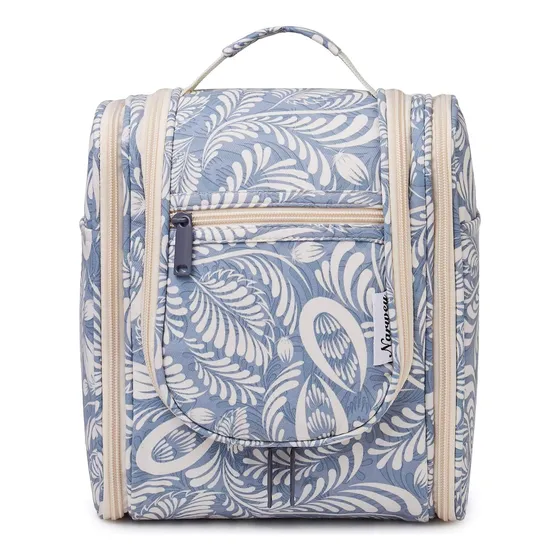 Bolso Colgante Narwey Para Mujer Maquillaje Azul Hoja 25x18x