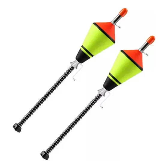 2 Flutuador De Pesca Automático Sensível Universal.