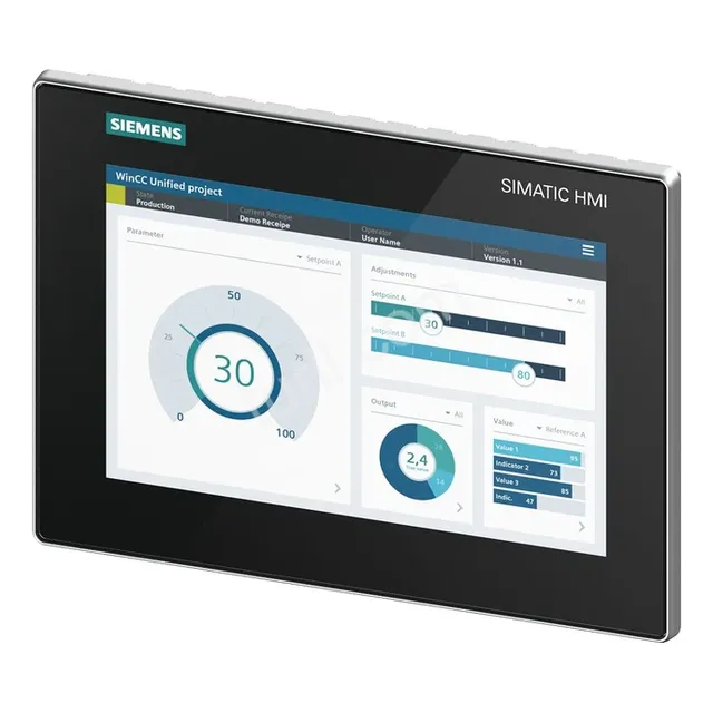 Siemens 6av21233gb320aw0 Mtp700 Hmi Táctil 7  Profinet