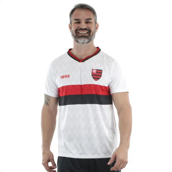 Uniforme Flamengo Barata Passeio Rubro-negro Oficial Mengão