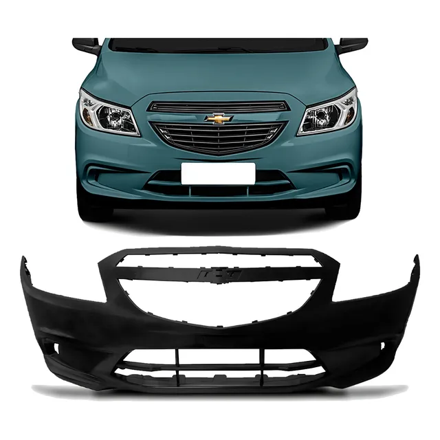 Parachoque Dianteiro Onix Joy Ls 2012 2013 A 2019 Preto Liso