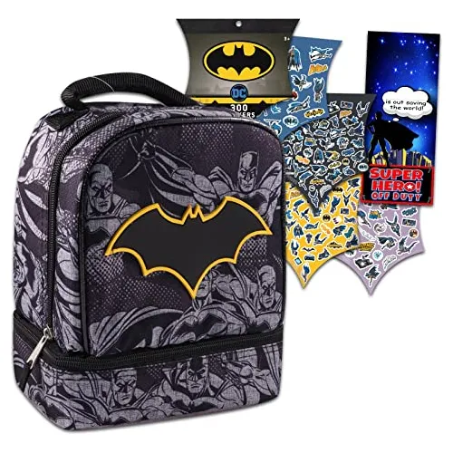 Dc Tienda Batman Bolsa De Almuerzo Set Para Niños - T7pdp