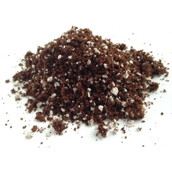 50l Tierra Sustrato Preparado Perlita Turba Fibra Coco Humus
