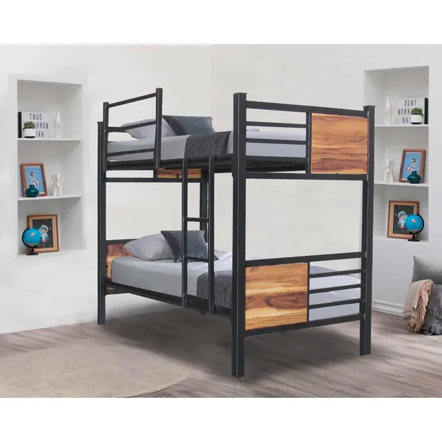 Litera Individual Cama Zanin Base Para Colchon Con Cabecera