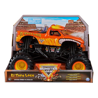 Spin Master Monster Jam Camión Monstruo El Toro Loco 1:24 Spin Master Monster Jam Camión Monstruo El Toro Loco 1:24