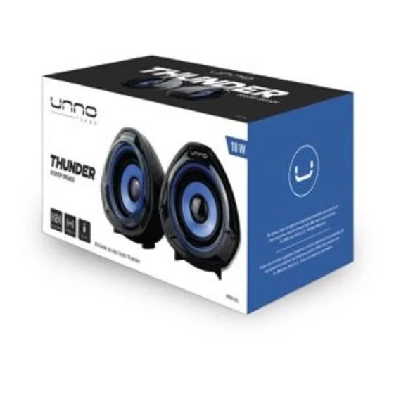 Cornetas Unno Tekno Sp9023bl Thunder Usb 2.