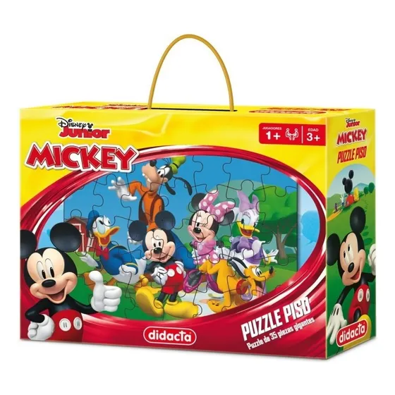 Puzzle De Piso Mickey Gigante 430/20- Giro Didáctico