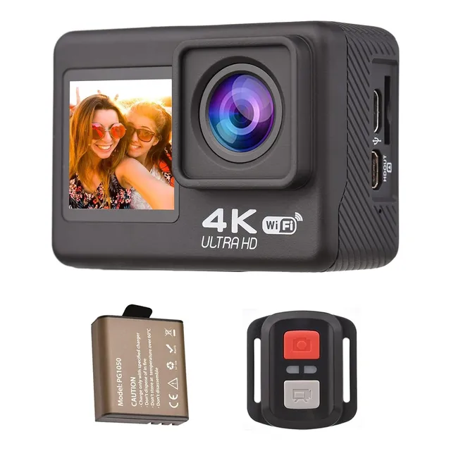 4k 60fps Cámara Acción Wifi Ultra Alta Definición Pantalla