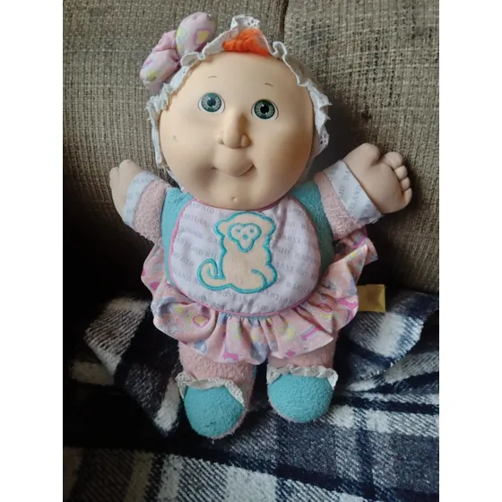 Cabbage Patch Vintage Firma Azul Usado 28 Cm