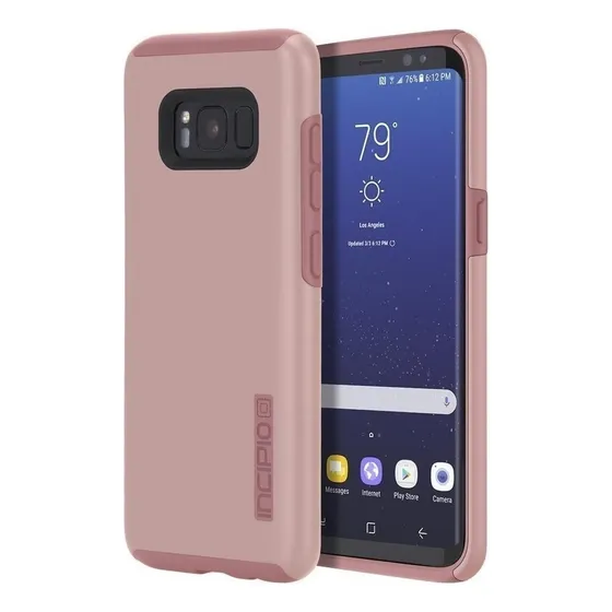 Case Protector Incipio Dualpro Para Galaxy S8 Normal Rose