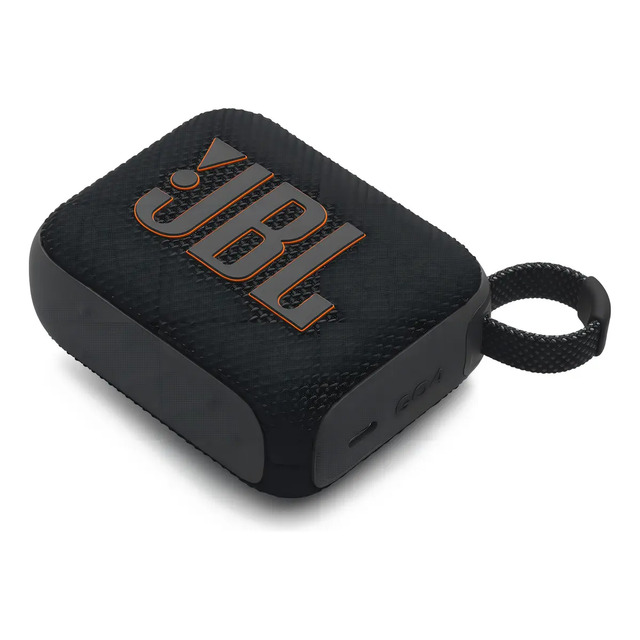 Jbl Caixa De Som Go 4 Black À Prova D'água Jblgo4blk Cor Preto 127/220v