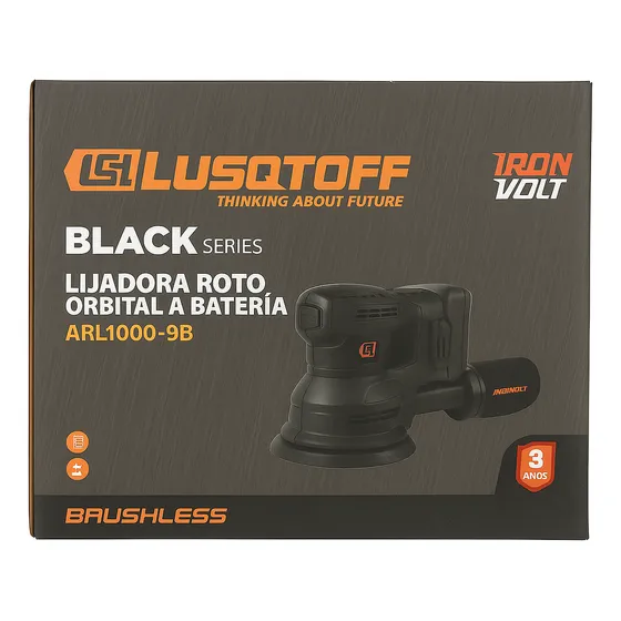 Lüsqtoff Lrl11000-9b Lijadora Black Series 110v