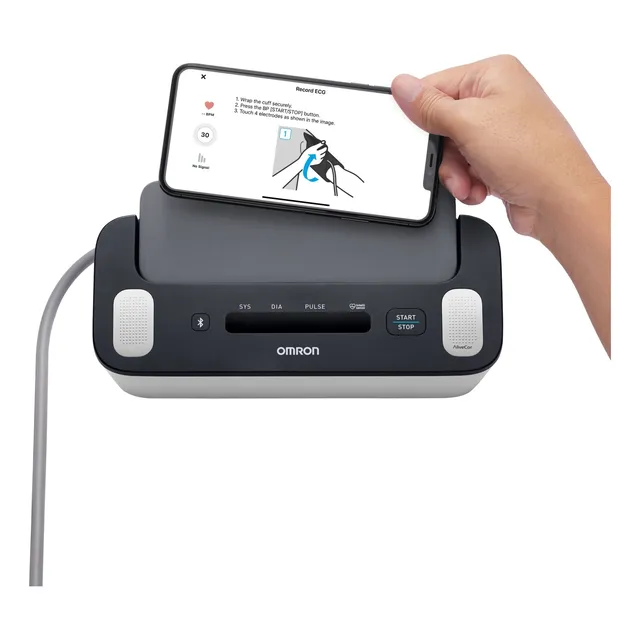Electrocardiograma / Tensiómetro Brazo Omron Complete Bt