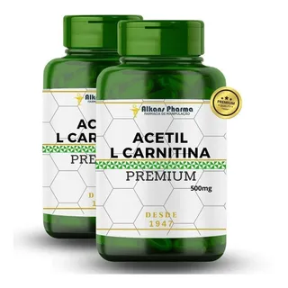 Acetil L Carnitina 500mg