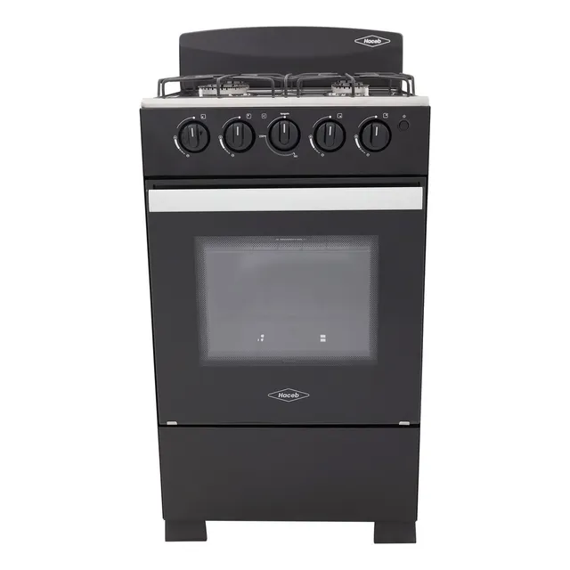 Estufa Romero Torre Haceb 50 Cms Gas Natural Negra Color Negro 110V