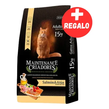 Maintenance Criadores Gatos X 15 Kg + Happy Tails
