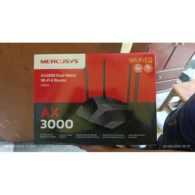 Router Mercusys Ax3000