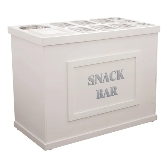 Estante Abatible Candy Bar-snack Con Insertos Tapas Mindejal
