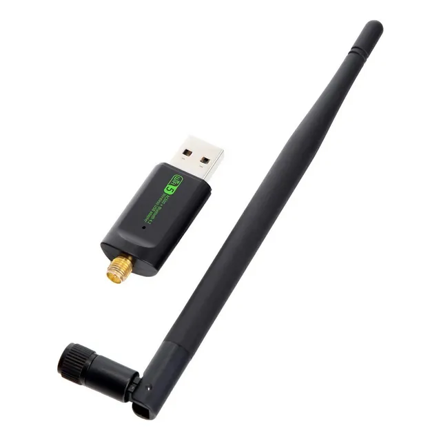 Tarjeta De Red Usb 2en1 - Wifi + Bluetooth - Hasta 600mbps