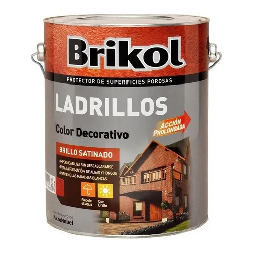 Brikol Ladrillos Impermeabilizante 4 L Protección Superf Mm