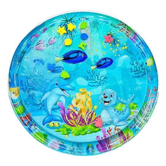 Alfombras Sensorial Estimulacion De Agua Para Bebes Circular