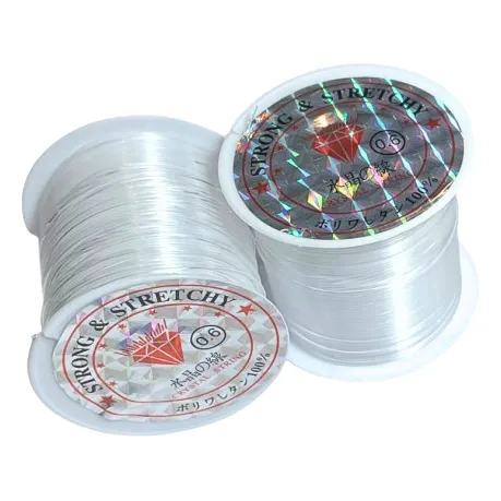 Tanza Nylon Bijou Pulseras 0.6 Mm | Bobina De 13m