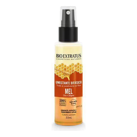 Umectante Bifásico Nutritivo Mel 55ml - Bio Extratus