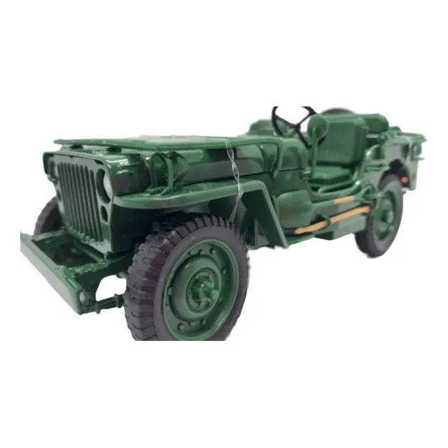 Jeep Willys Minguerra / Escala 1:18/ Metalico /20cms Largo. 