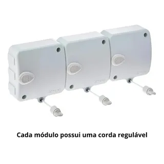 Varal Modular Stendmax Recolhe AutomĂĄtico 3 MĂłdulos 6m Cada Cor Branco Maxeb Stendi Varal Modular Stendmax Recolhe AutomĂĄtico 3 MĂłdulos 6m Cada Cor Branco Maxeb Stendi