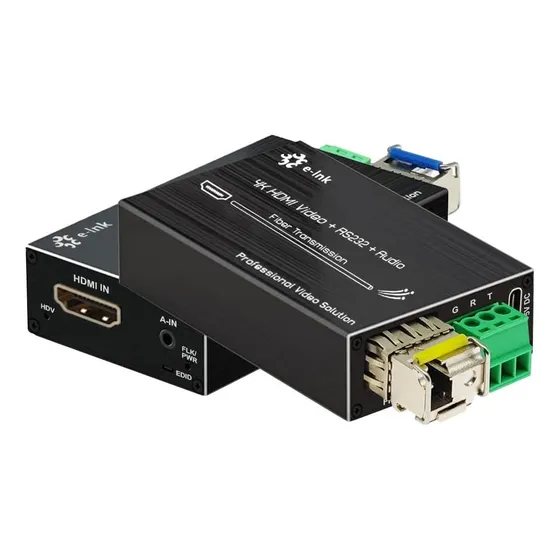 Mini Extensor De Fibra Hdmi 4k Convertidor De Hdmi A Fibra,