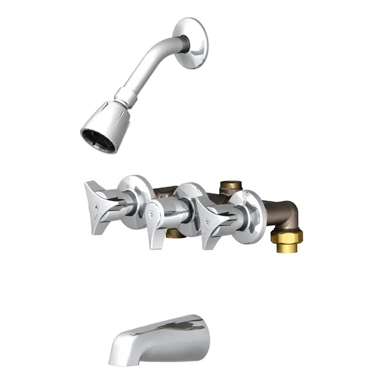 Laton 30 8 Grifo 3 Asa  Centro Plata 