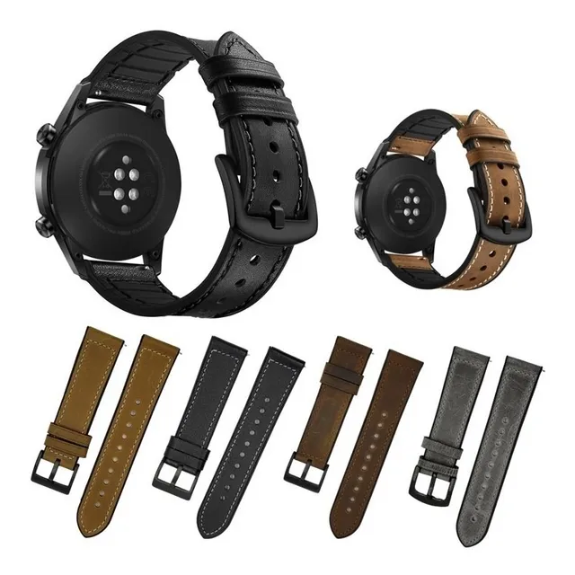Pulso Cuero Compatible Huawei Gt3 De 46mm Varios Colores