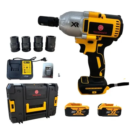 Chave De Impacto Adaptador 3/4 - 2000nm A Bateria Amarela 127/220v 50hz / 60hz