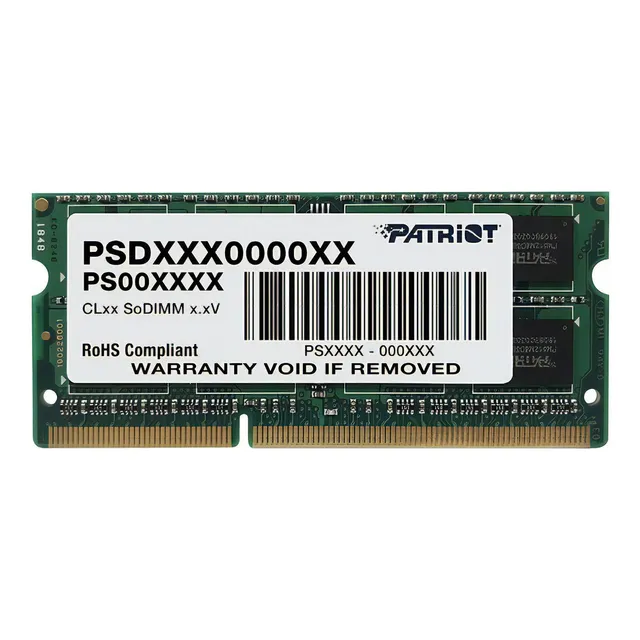 Memoria RAM Signature 4GB 1 Patriot PSD34G1600L81S