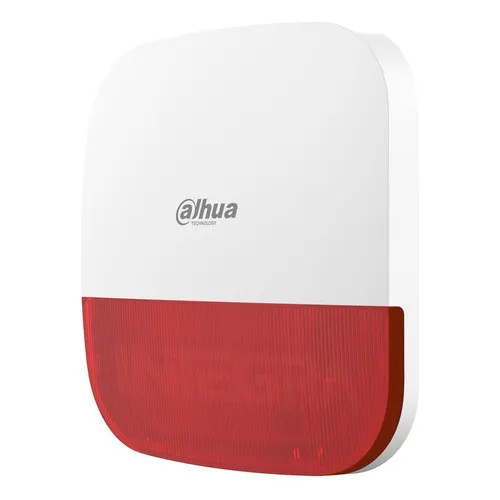 Sirena Inalámbrica Exterior Para Alarma Dahua W2 110db Ip65