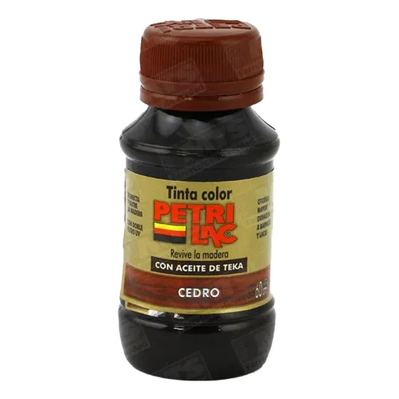 Tinta Para Madera 60cc Cedro Petrilac