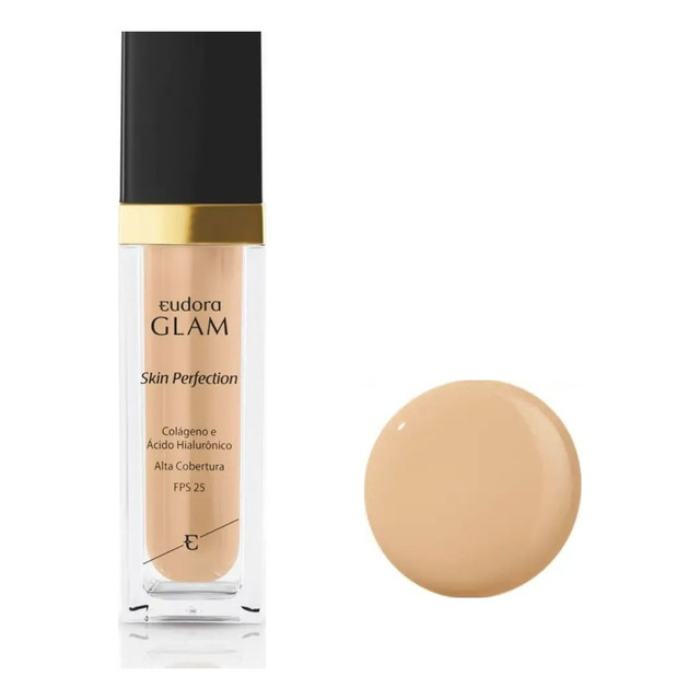 Base Líquida Glam Skin Perfection Com Ácido Hialurônico Base Líquida Glam Skin Perfection Com Ácido Hialurônico