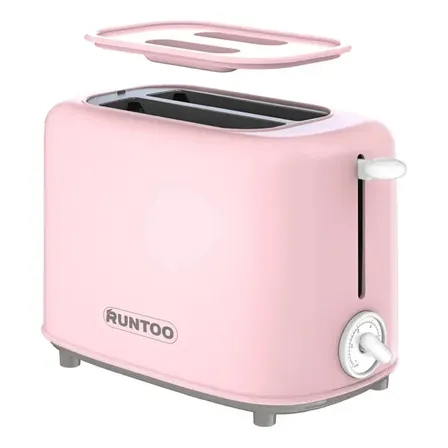 Brd030 Torradeira Doméstica, Ajuste Torra, Cores Variadas Rosa 220v