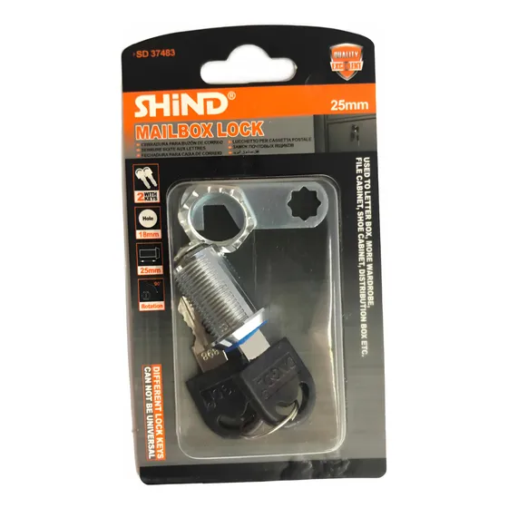 Cerradura De Guantera Shind 25mm
